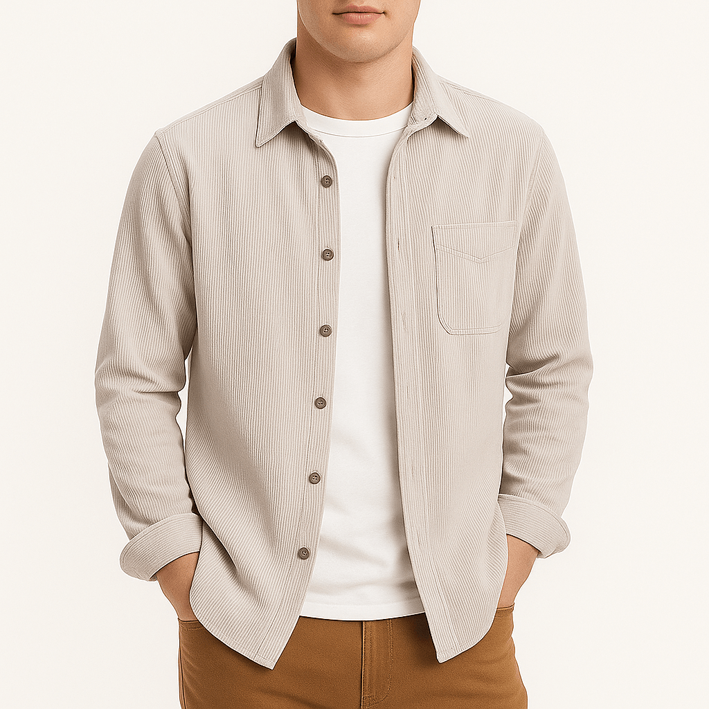 Corduroy Button Shirt