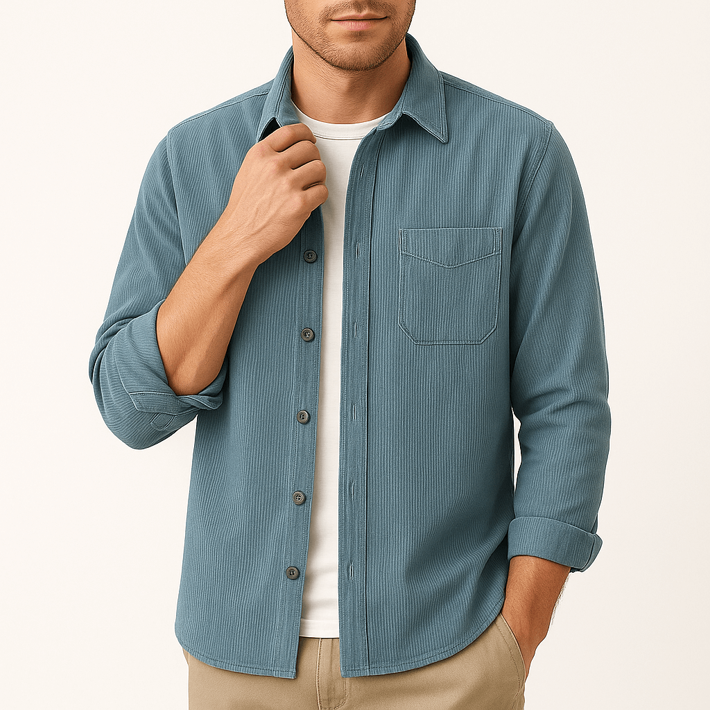 Corduroy Button Shirt