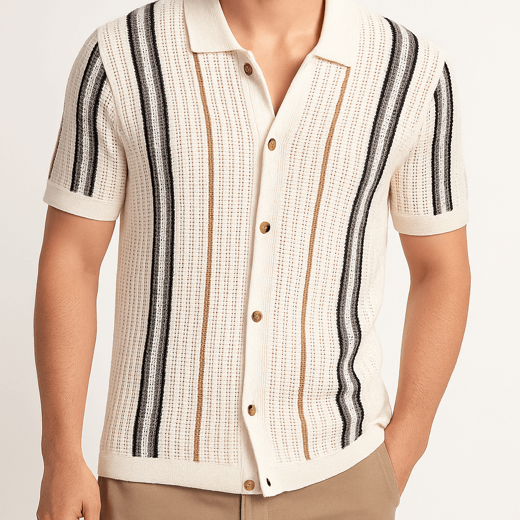 Knit Button Shirt