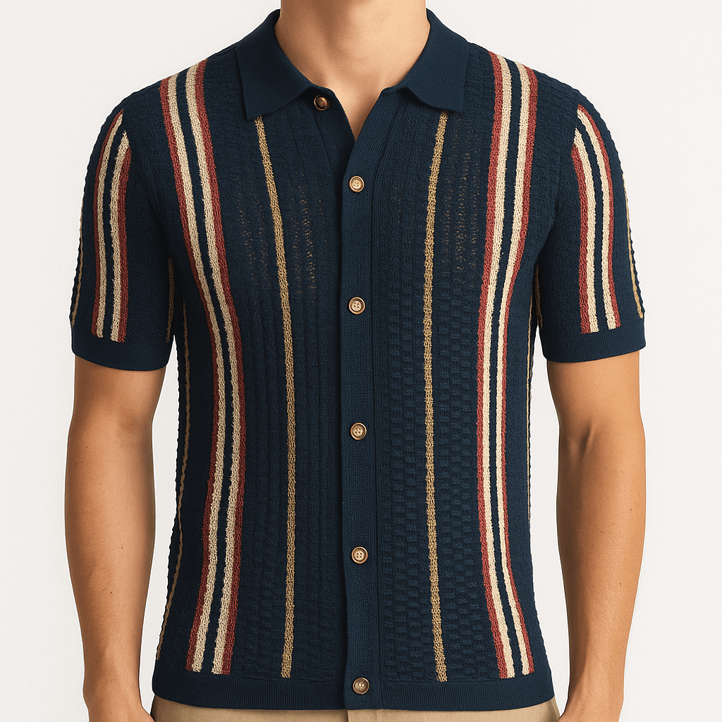 Knit Button Shirt