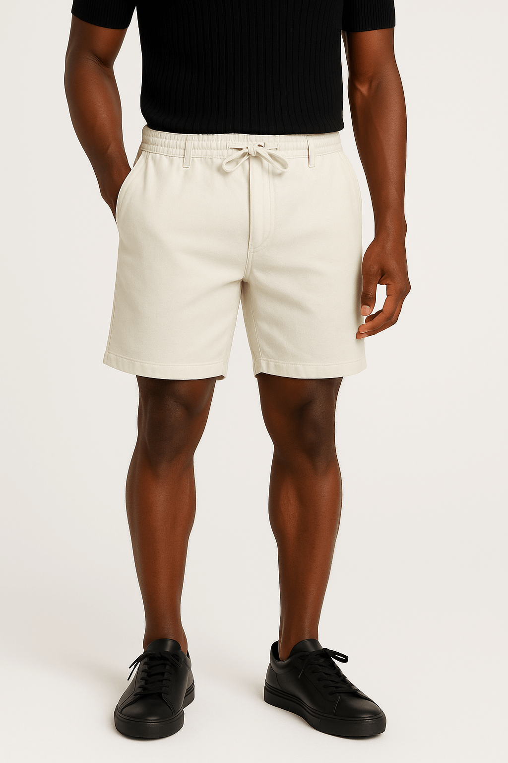 LumiNovi | Alton Linen Shorts