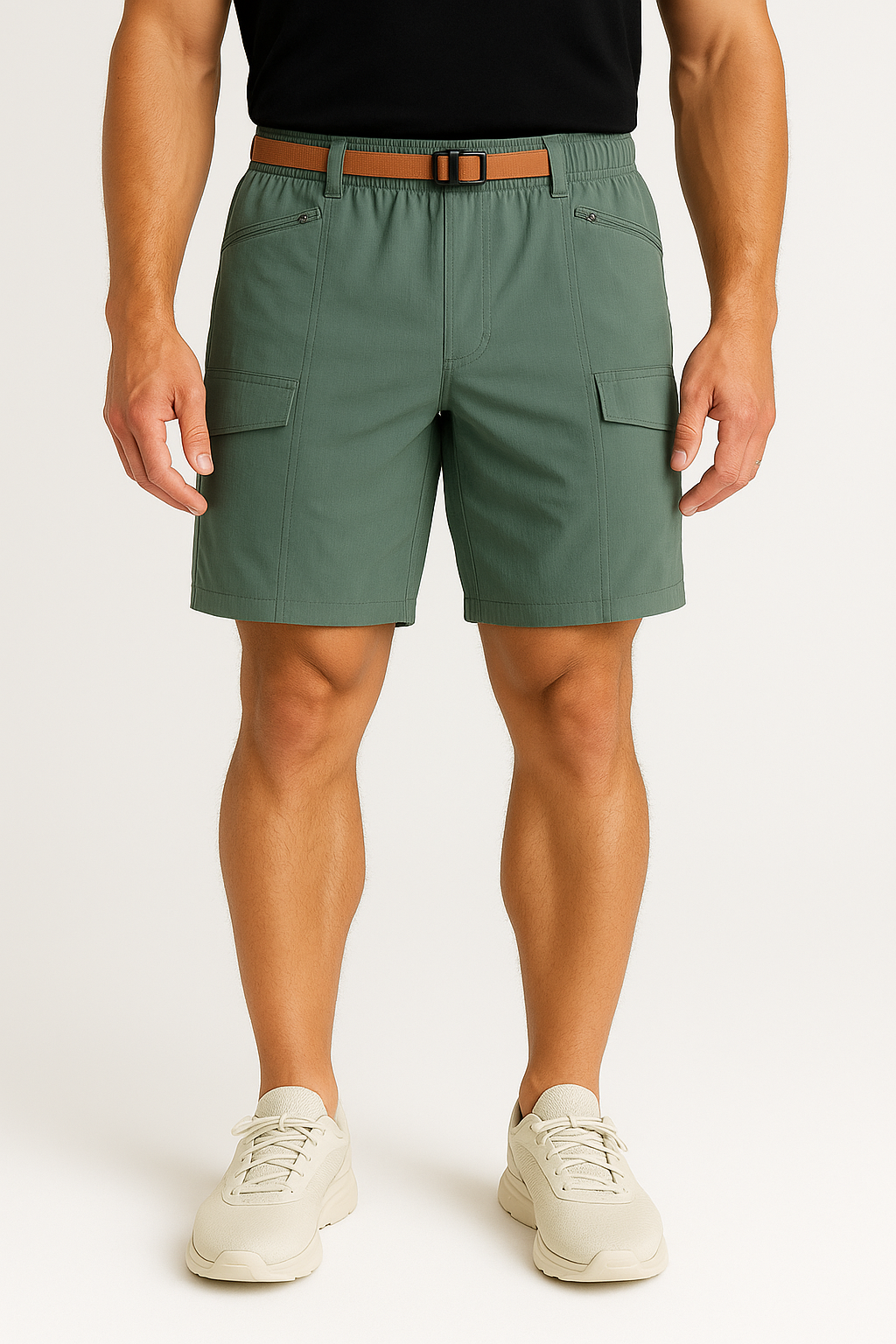 LumiNovi | QuickDry Cargo Shorts Stretch Fit