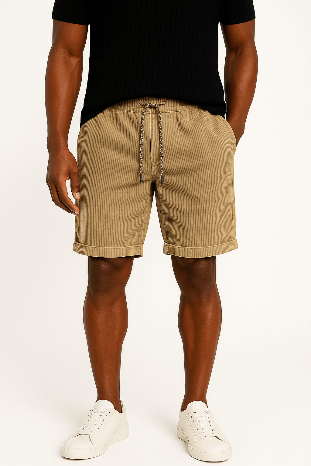Luminovi | Corduroy Shorts