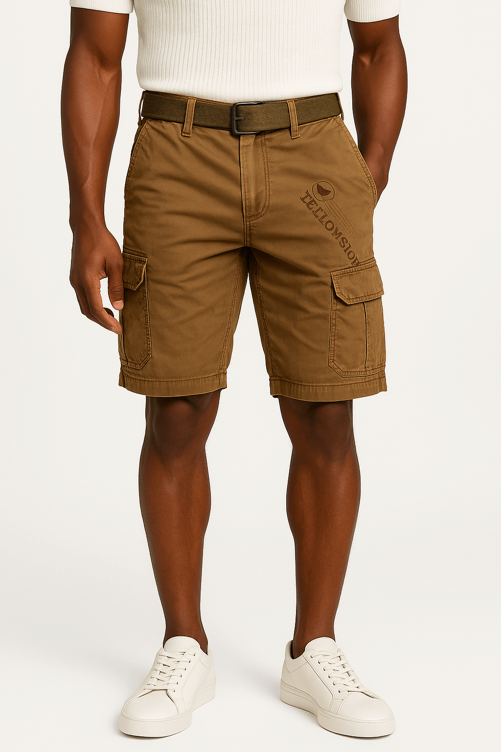 Luminovi | Cotton Cargo Shorts