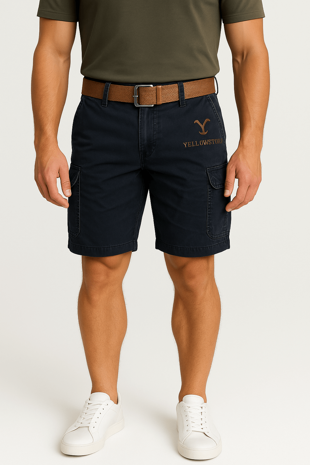 Luminovi | Cotton Cargo Shorts