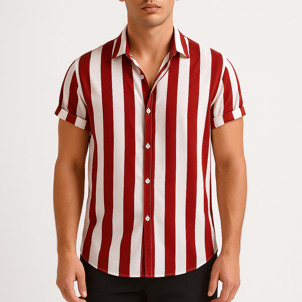 Stripe Print Shirt