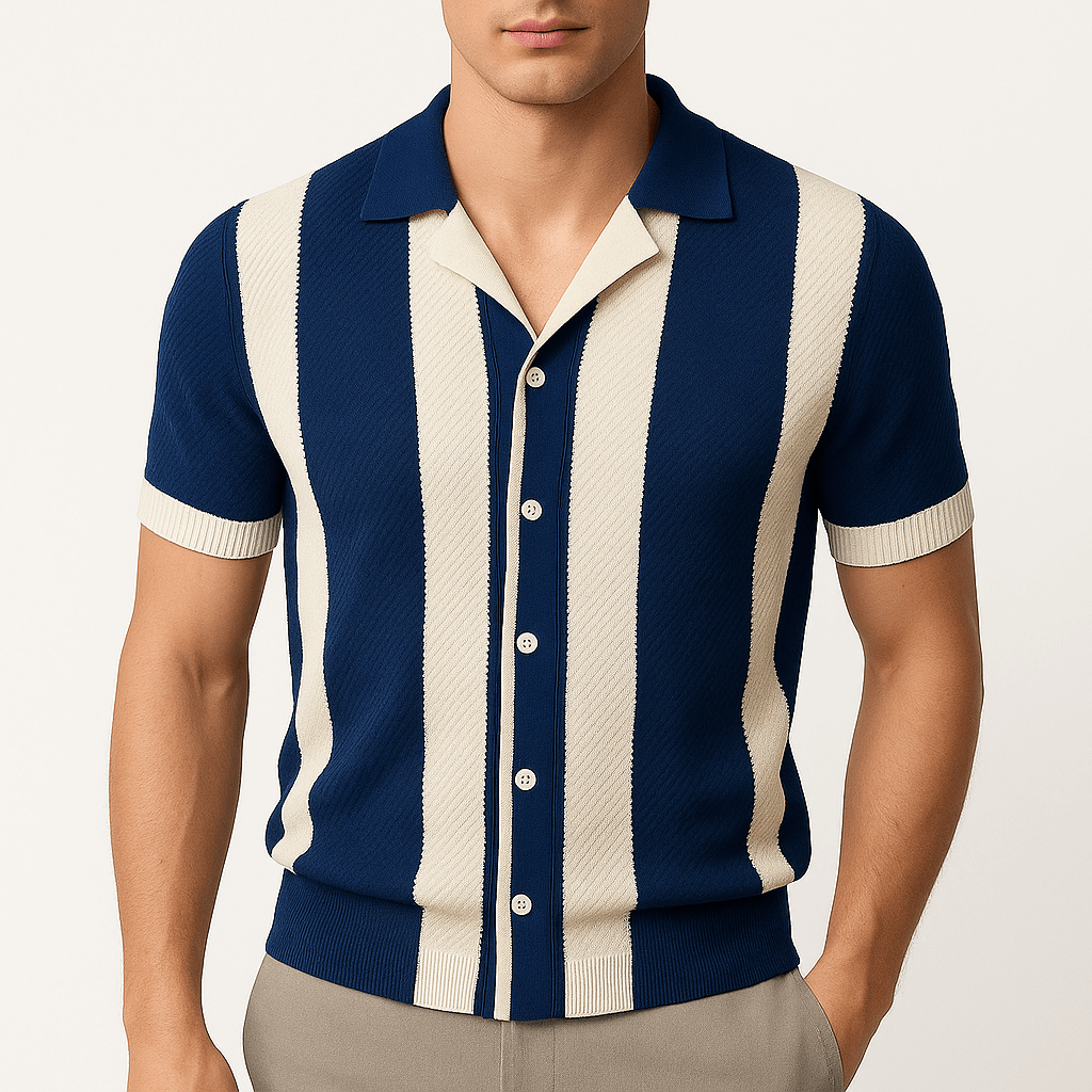 Striped Knit Tee
