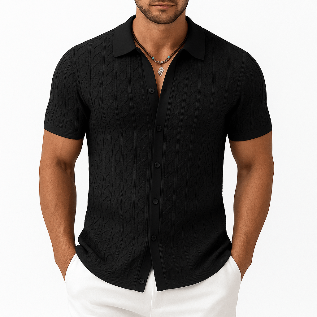 Textured Knit Shirt